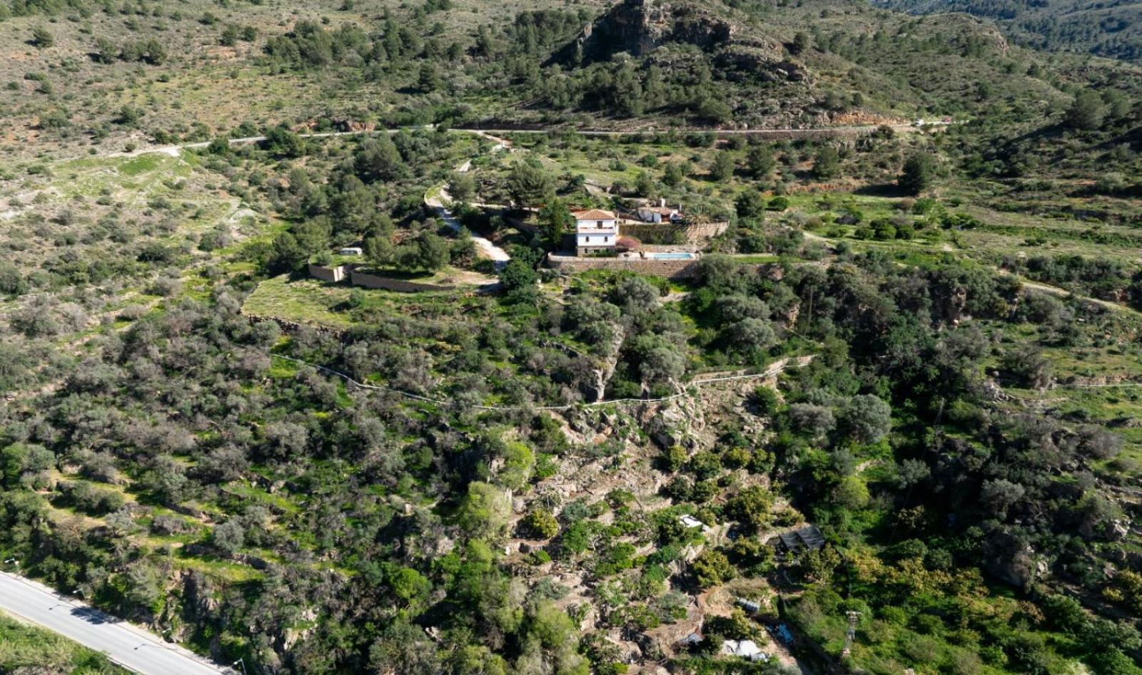 Вилла Breathtaking Velez Viewpoint Велес-де-Бенаудалья Экстерьер фото